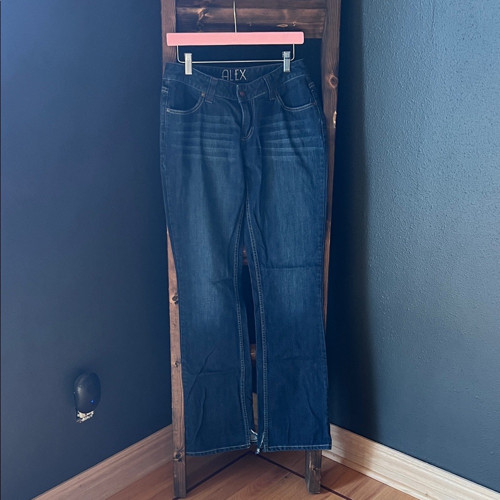 Kimes Ranch Women's Dark Blue Bootcut Jeans